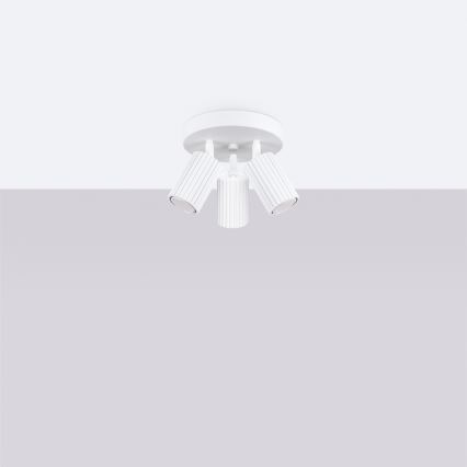 Brilagi - LED-kohdevalaisin CRESTO 3xGU10/10W/230V valkoinen