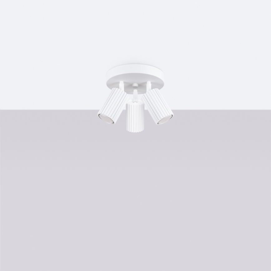 Brilagi - LED-kohdevalaisin CRESTO 3xGU10/10W/230V valkoinen