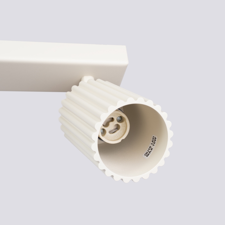 Brilagi - LED-kohdevalaisin CRESTO 4xGU10/10W/230V kermanvärinen