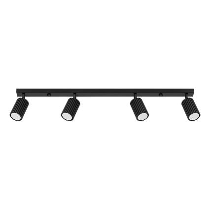 Brilagi - LED-kohdevalaisin CRESTO 4xGU10/10W/230V musta