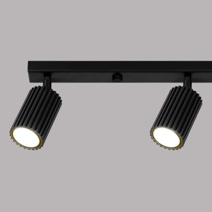 Brilagi - LED-kohdevalaisin CRESTO 4xGU10/10W/230V musta