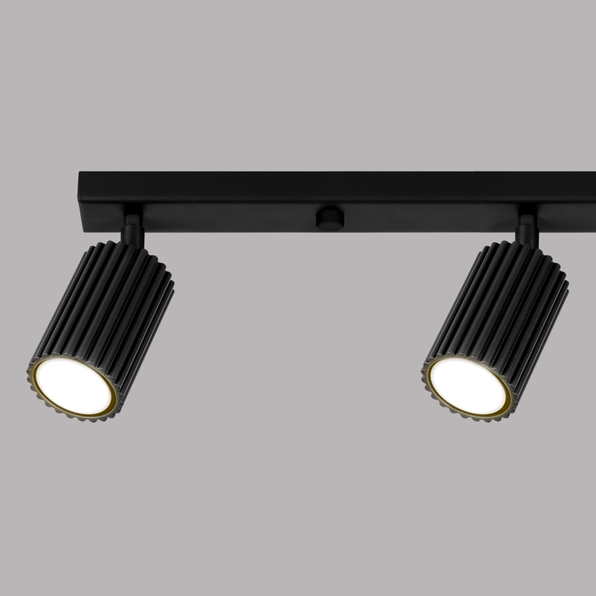 Brilagi - LED-kohdevalaisin CRESTO 4xGU10/10W/230V musta