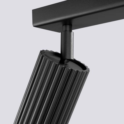 Brilagi - LED-kohdevalaisin CRESTO 4xGU10/10W/230V musta