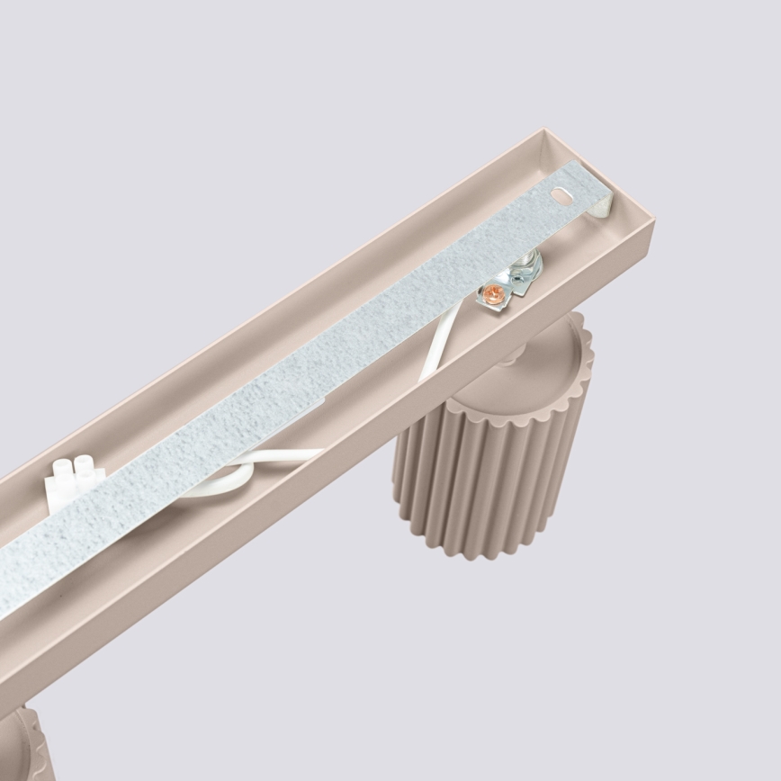 Brilagi - LED-kohdevalaisin CRESTO 4xGU10/10W/230V taupe