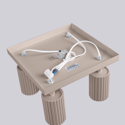 Brilagi - LED-kohdevalaisin CRESTO 4xGU10/10W/230V taupe