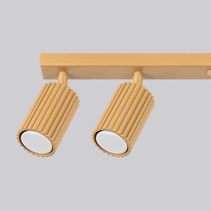 Brilagi - LED-kohdevalaisin CRESTO 6xGU10/10W/230V kultainen