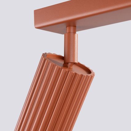 Brilagi - LED-kohdevalaisin CRESTO 6xGU10/10W/230V punainen