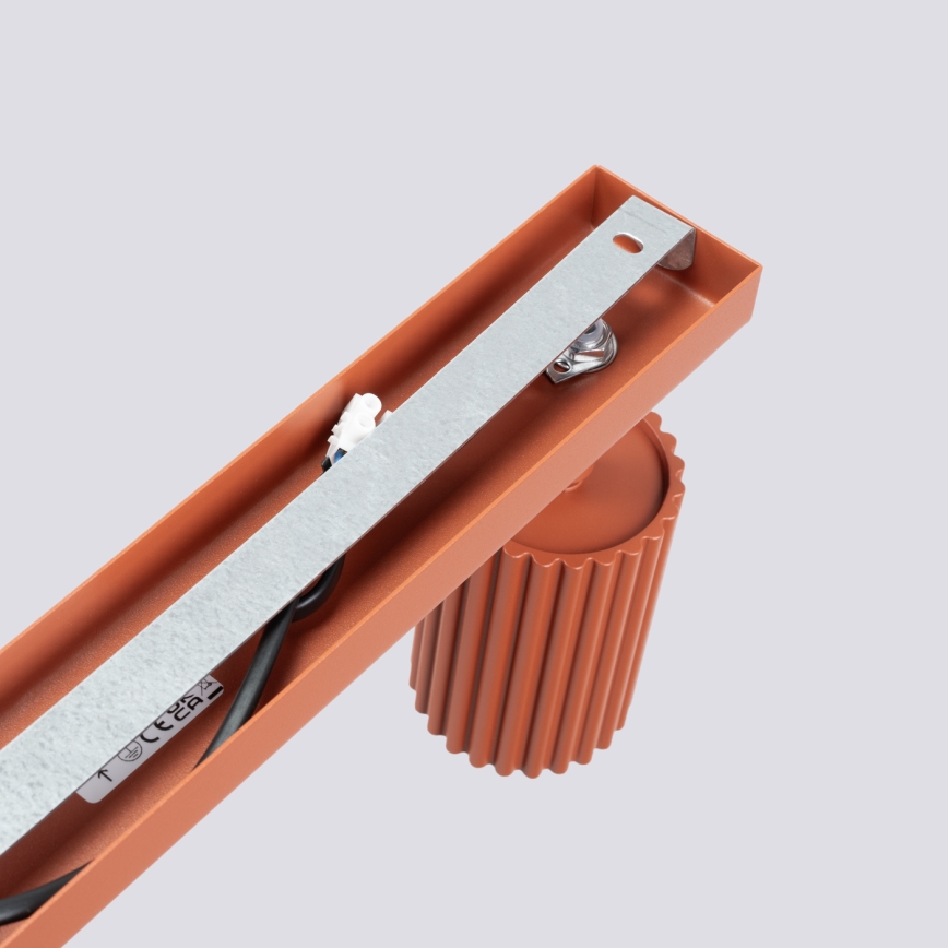 Brilagi - LED-kohdevalaisin CRESTO 6xGU10/10W/230V punainen