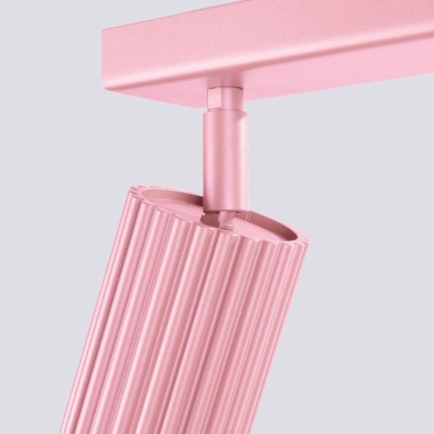 Brilagi - LED-kohdevalaisin CRESTO 6xGU10/10W/230V vaaleanpunainen