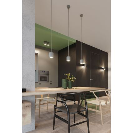 Brilagi -  LED-kohdevalaisin FRIDA 1xGU10/7W/230V harmaa