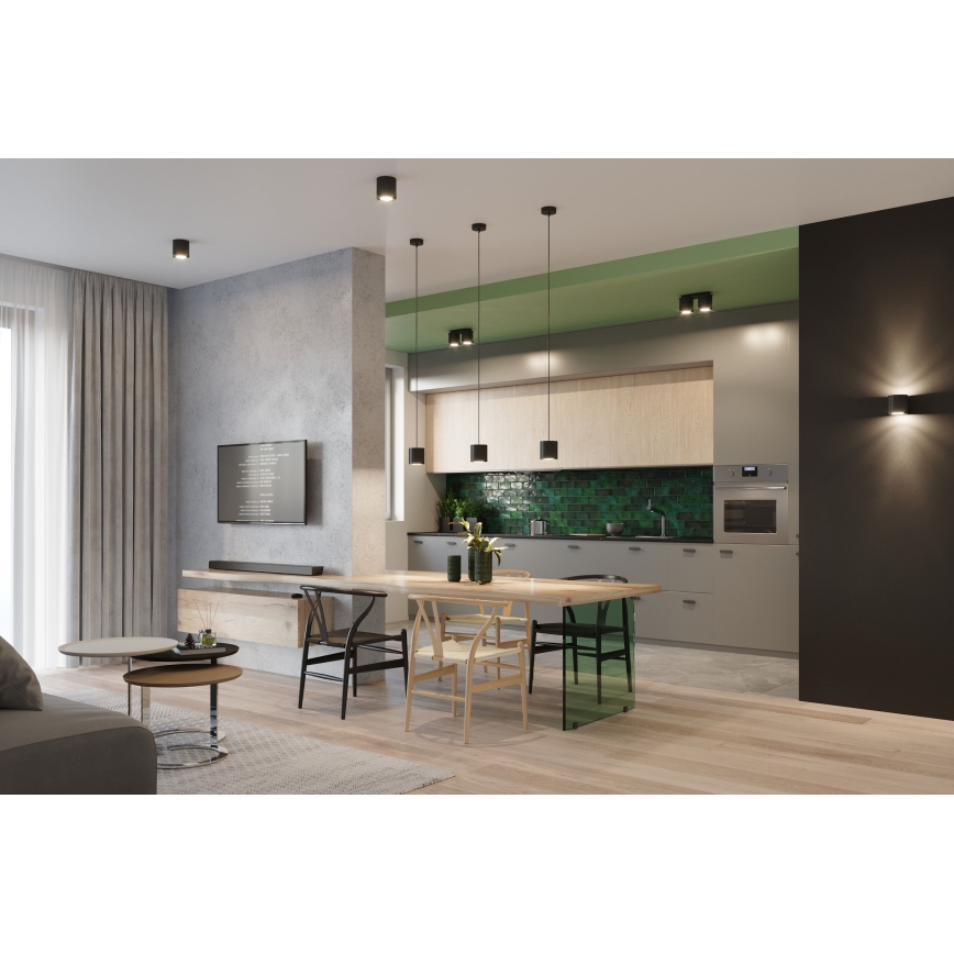 Brilagi -  LED-kohdevalaisin FRIDA 1xGU10/7W/230V musta