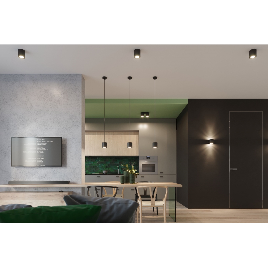 Brilagi -  LED-kohdevalaisin FRIDA 1xGU10/7W/230V musta