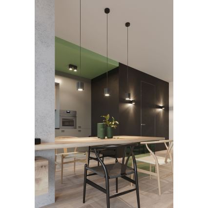 Brilagi -  LED-kohdevalaisin FRIDA 1xGU10/7W/230V musta