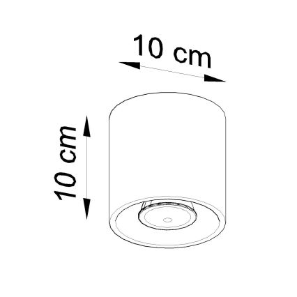 Brilagi -  LED-kohdevalaisin FRIDA 1xGU10/7W/230V valkoinen
