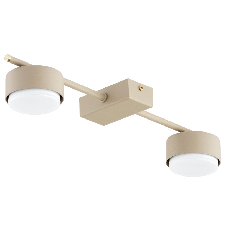 Brilagi - LED-kohdevalaisin MONO 2xGX53/13W/230V beige