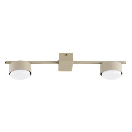 Brilagi - LED-kohdevalaisin MONO 2xGX53/13W/230V beige