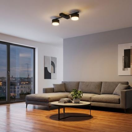 Brilagi - LED-kohdevalaisin MONO 2xGX53/13W/230V musta
