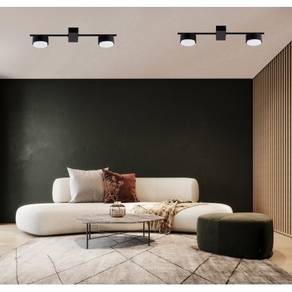 Brilagi - LED-kohdevalaisin MONO 2xGX53/13W/230V musta
