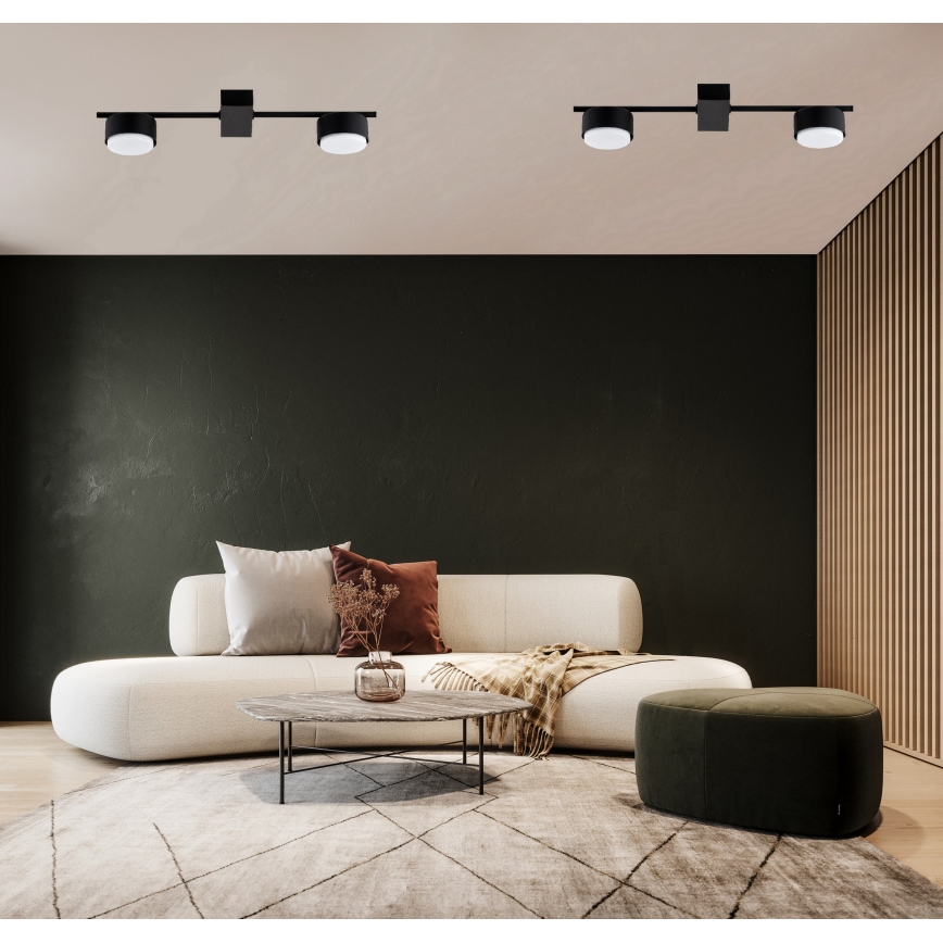 Brilagi - LED-kohdevalaisin MONO 2xGX53/13W/230V musta