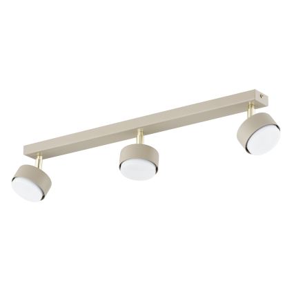 Brilagi - LED-kohdevalaisin MONO 3xGX53/12W/230V beige