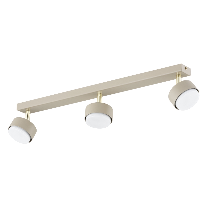Brilagi - LED-kohdevalaisin MONO 3xGX53/12W/230V beige