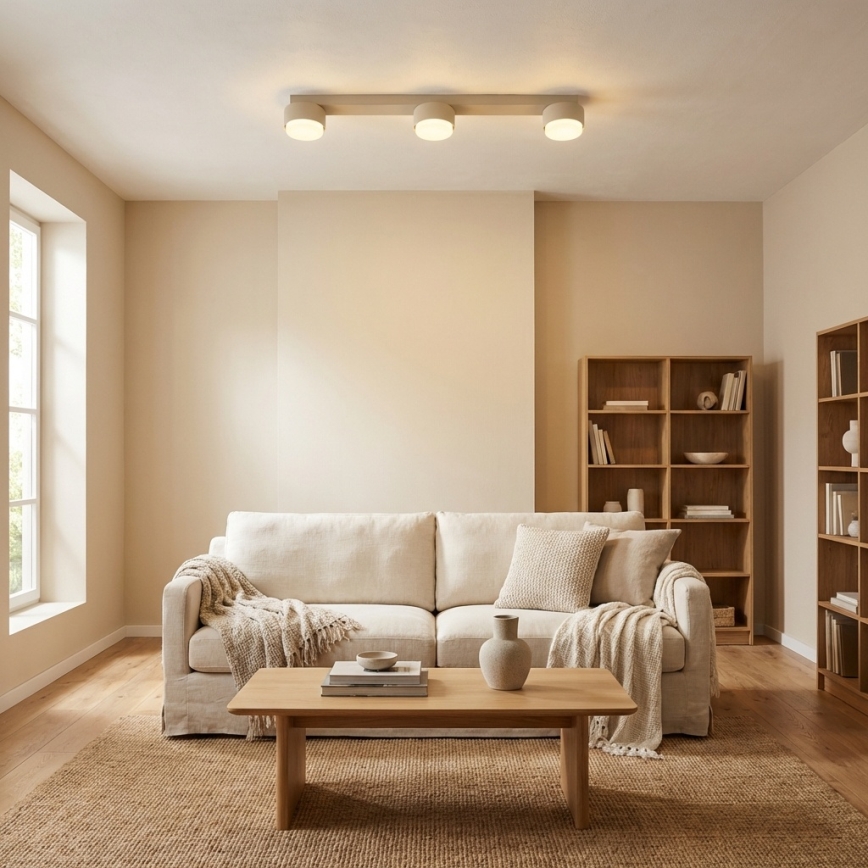 Brilagi - LED-kohdevalaisin MONO 3xGX53/13W/230V beige