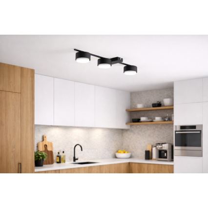 Brilagi - LED-kohdevalaisin MONO 3xGX53/13W/230V musta