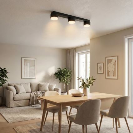 Brilagi - LED-kohdevalaisin MONO 3xGX53/13W/230V musta