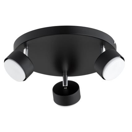Brilagi - LED-kohdevalaisin MONO 3xGX53/30W/230V musta