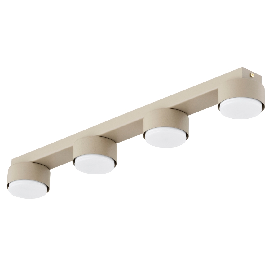 Brilagi - LED-kohdevalaisin MONO 4xGX53/12W/230V beige