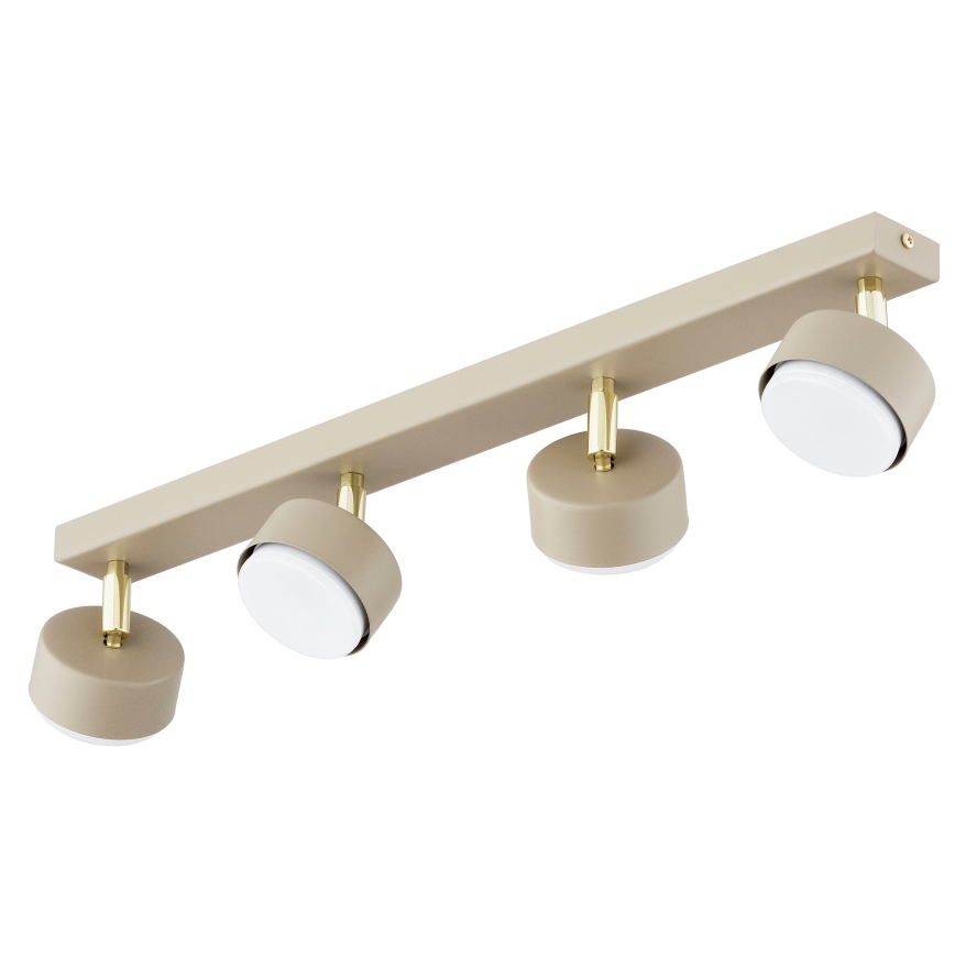 Brilagi - LED-kohdevalaisin MONO 4xGX53/12W/230V beige