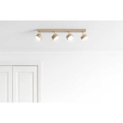 Brilagi - LED-kohdevalaisin MONO 4xGX53/12W/230V beige