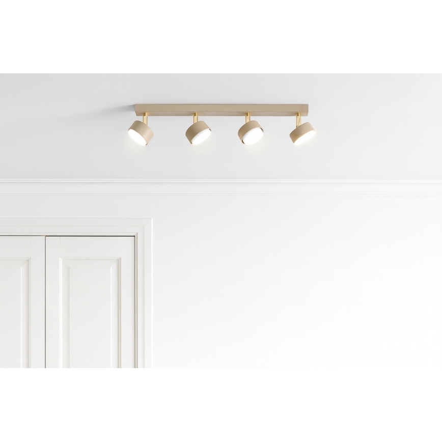 Brilagi - LED-kohdevalaisin MONO 4xGX53/12W/230V beige