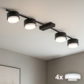 Brilagi - LED-kohdevalaisin MONO 4xGX53/12W/230V musta