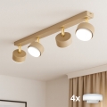 Brilagi - LED-kohdevalaisin MONO 4xGX53/30W/230V beige