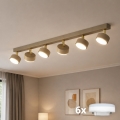 BRILAGI - LED-kohdevalaisin MONO 6xGX53/30W/230V beige/kultainen
