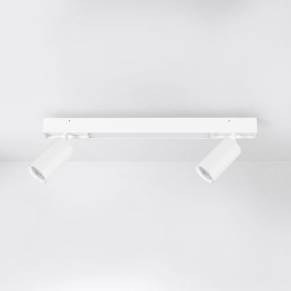 Brilagi - LED-kohdevalaisin SELE 2xGU10/30W/230V + LED/15W valkoinen
