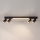 Brilagi - LED-kohdevalaisin SELE 4xGU10/30W/230V + LED/20W musta