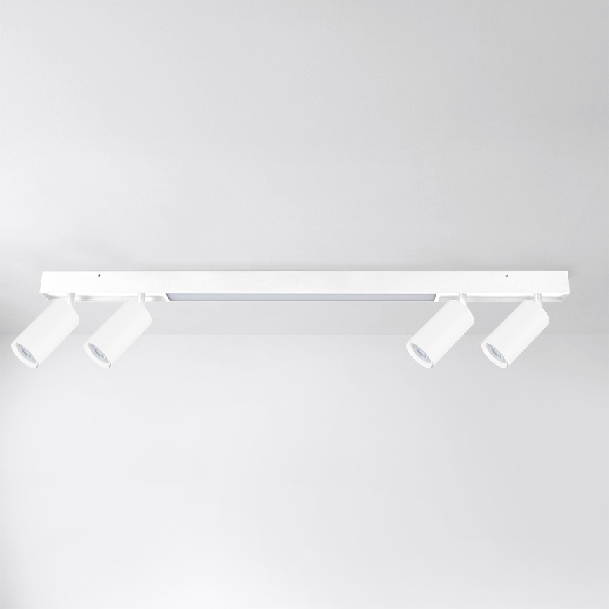 Brilagi - LED kohdevalaisin SELE 4xGU10/30W/230V + LED/25W valkoinen
