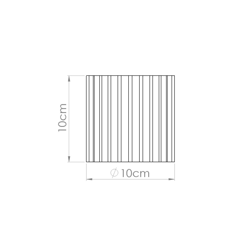 Brilagi - LED-kohdevalaisin SFERA 1xGU10/10W/230V halkaisija 10 cm taupe