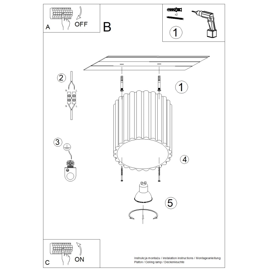 Brilagi - LED-kohdevalaisin SFERA 1xGU10/10W/230V halkaisija 10 cm taupe