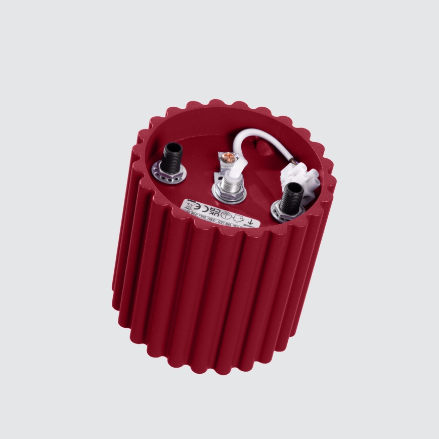 Brilagi - LED-kohdevalaisin SFERA 1xGU10/10W/230V halkaisija 10 cm viininpunainen