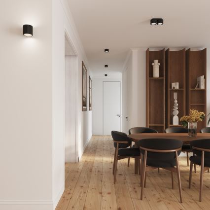 Brilagi - LED-kohdevalaisin SFERA 1xGX53/30W/230V Ø 10 cm musta