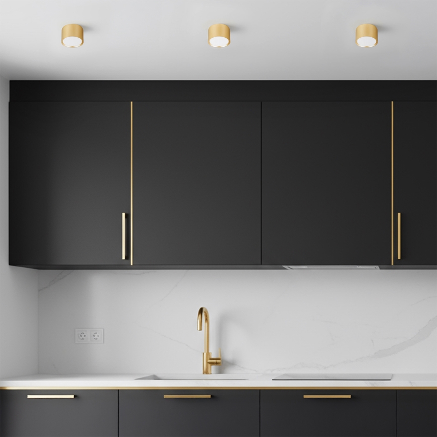 BRILAGI - LED Kohdevalaisin SMOOTH 1xGX53/15W/230V 60x82 mm kultainen