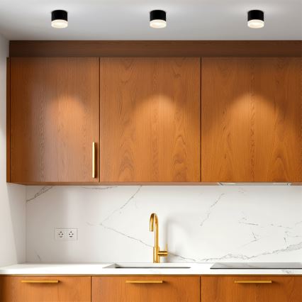 BRILAGI - LED Kohdevalaisin SMOOTH 1xGX53/15W/230V 60x82 mm musta