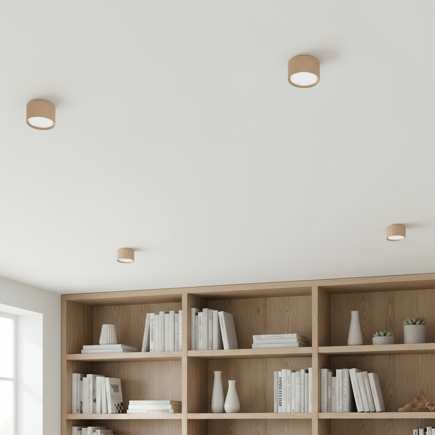 Brilagi - LED Kohdevalaisin SMOOTH 1xGX53/15W/230V beige