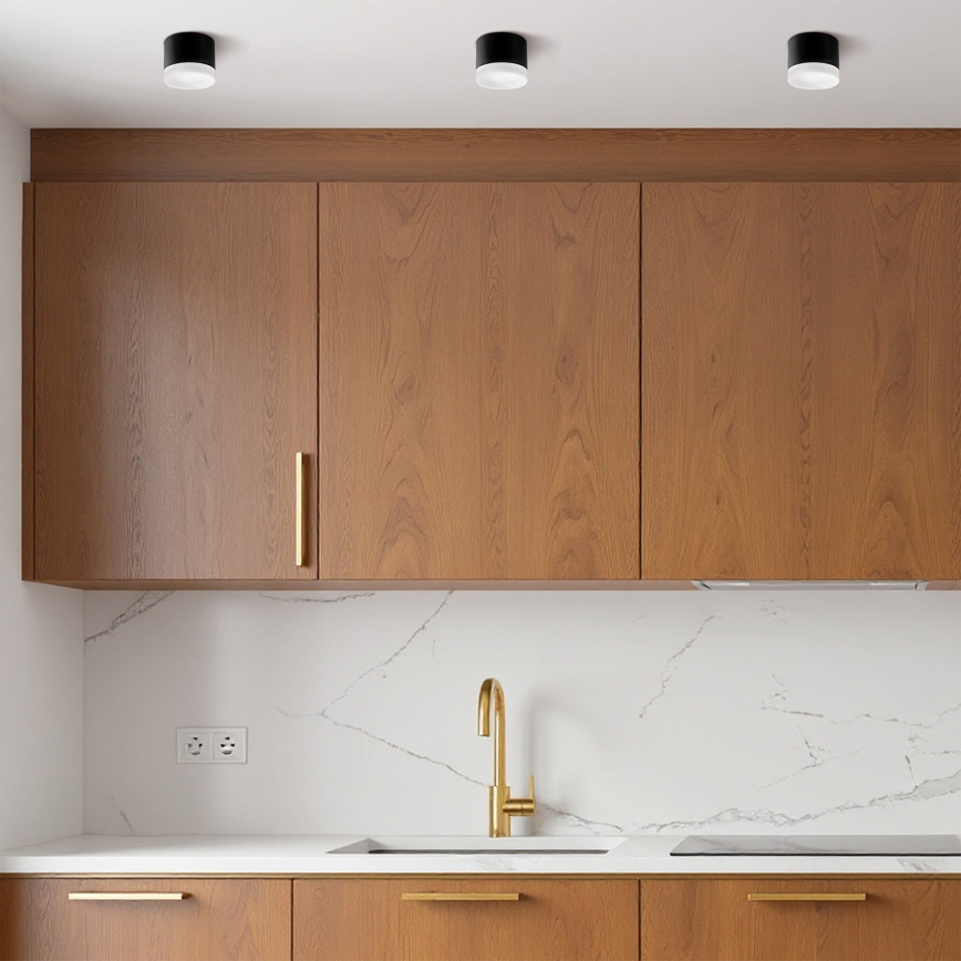 Brilagi - LED Kohdevalaisin SMOOTH 1xGX53/15W/230V musta