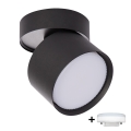 BRILAGI - LED-kohdevalaisin SMOOTH TILTY 1xGX53/15W/230V musta