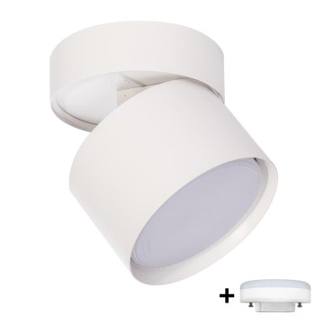 BRILAGI - LED-kohdevalaisin SMOOTH TILTY 1xGX53/15W/230V valkoinen