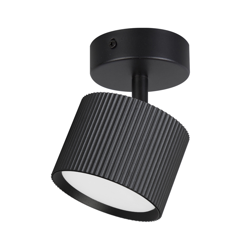BRILAGI - LED Kohdevalaisin STRIPY 1xGX53/15W/230V pr. 82 mm musta